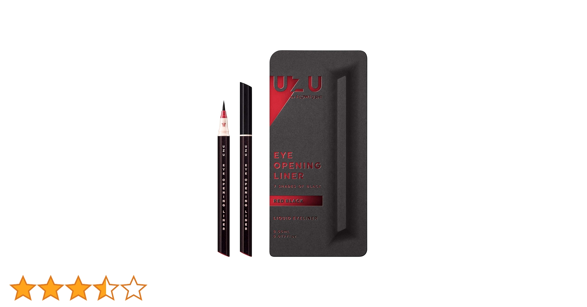 UZU アイライナー レッドブラック 100個 Amazon.co.jp: UZU BY FLOWFUSHI (ウズバイフローフシ) セブンシェイズ